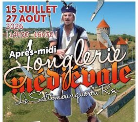 Jonglerie Médiévale au château de Montrottier